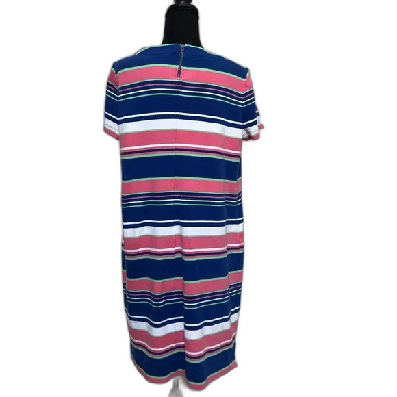 Talbots T-Shirt Women Plus Stripped Shirt Dress Multicolor Size X - Picture 2 of 5